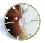 Electroplating OEM Diamond Stone Cutting Blades With Long Working Life
