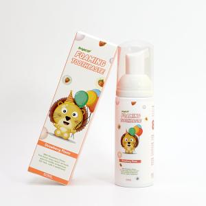 Quality Fruity Taste Children'S SLS Free Whitening Toothpaste Anti Bacterial wholesale