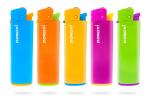 Kitchen Flame Disposable Stone Gas Lighter with Custom Logo Butane Gas Flint
