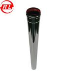 Black Powder Coating 1m Stainless Steel Pellet Stove Pipe