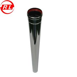 Quality Black Powder Coating 1m Stainless Steel Pellet Stove Pipe wholesale