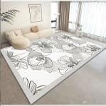 Simple Drawing Style TPR Loop Velvet Living Room Floor Carpet Special Style