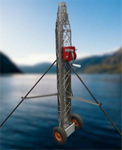 Quality Winch Up Lightweight Rust Free Telescoping Radio Tower wholesale