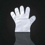 Transparent PE Food Safe Gloves , Disposable Food Service Gloves Oil Resistant