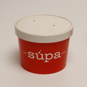 Quality Factory supply flexo printing take away ice cream paper cup wholesale