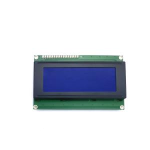 China LCM2004 20*4 lines Character LCD Display Module Blue In White 5v LCM on sale