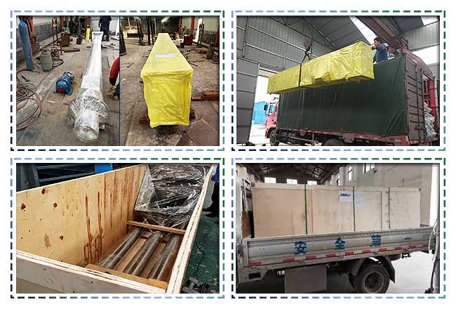 Reverse Tubular Screw Conveyor Sealed Delivery Achieved Easy Load Unload