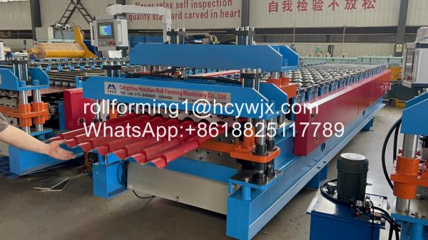 Cheap Metecopo Double Layer Forming Machine Long Span Roofing Sheet for sale