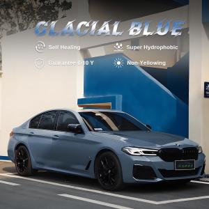 Quality Glacial Blue Self Healing Color Paint Protection Film Anti-Scratch TPU PPF Car Wrap Film wholesale