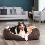 Luxury Dog Sofa Cushion Irresistible Hypoallergenic Polyester Cotton Filling