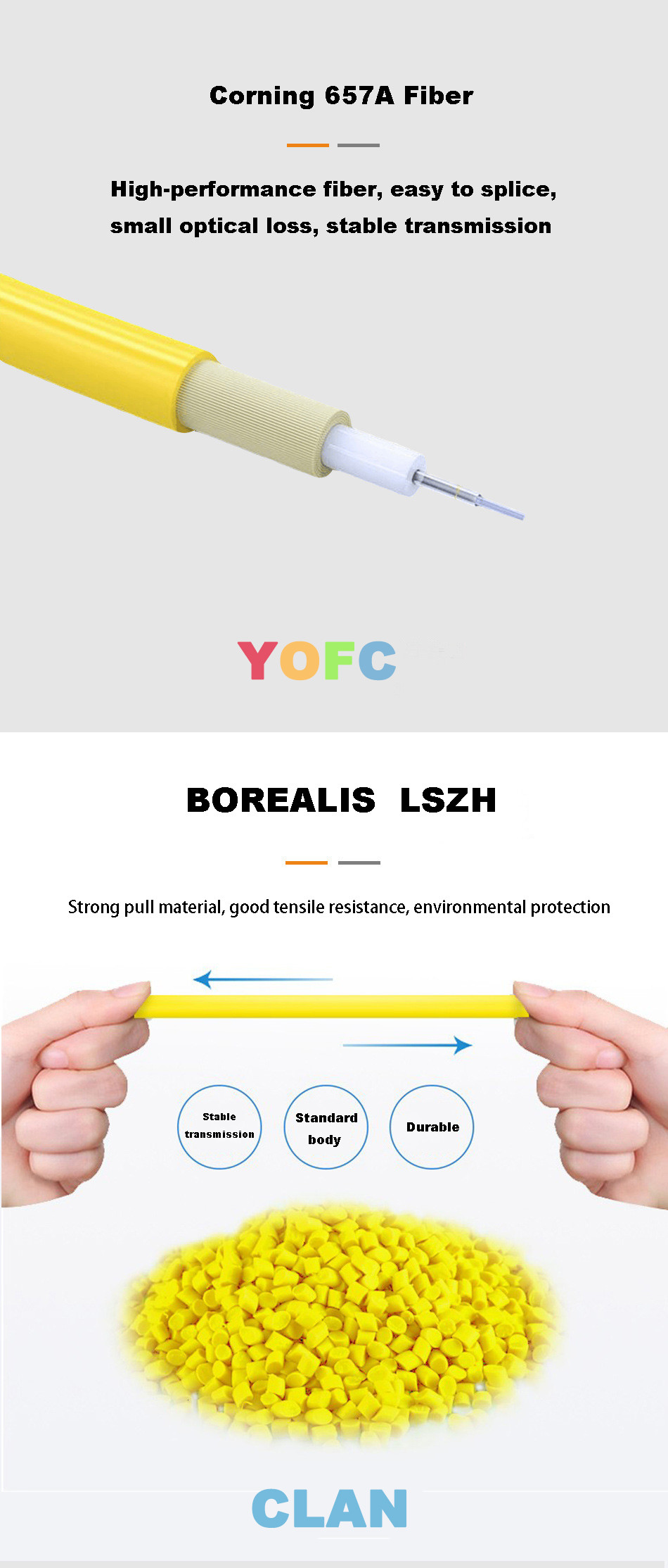 Single mode 9/125 sc upc-sc upc fiber optic patch cord