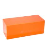 Custom orange pmma acrylic decorative trays manufacturer for hotel supply