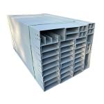 Galvanized Wireway Cable Tray / Electric Cable Trunking 50mm-1000mm