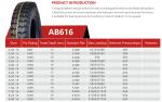 Chinses Factory off road tyre Bias AG Tyres AB616 5.00-12