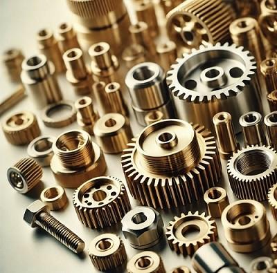 Customized Cnc Machining Brass Parts Metal Fabrication Service High Machinabilit