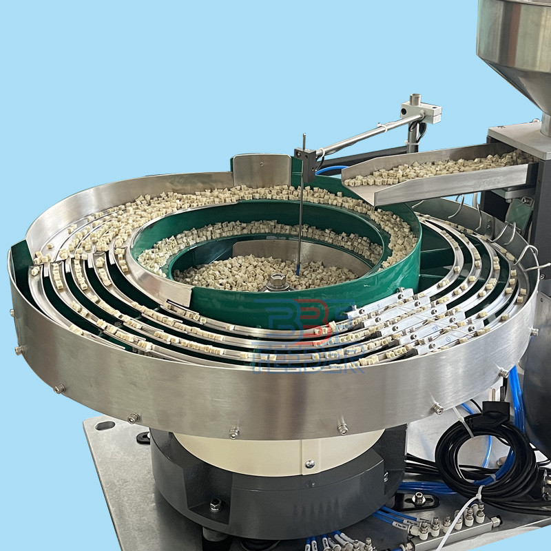 Rotating Multilane Vibratory Bowl Machine Small Parts Components Vibrating Feeder