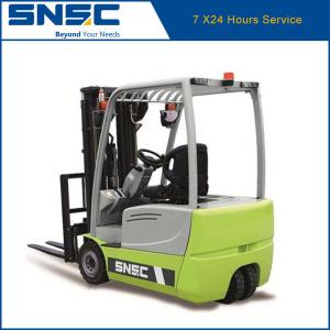 Quality Automatic Transmission 1.6 Ton Three Wheel Electric Forklift with Luxury Suspension Seat wholesale