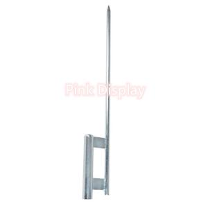 Quality 1kgs L50cm Metal Ground Spikes For Swooper Flag wholesale