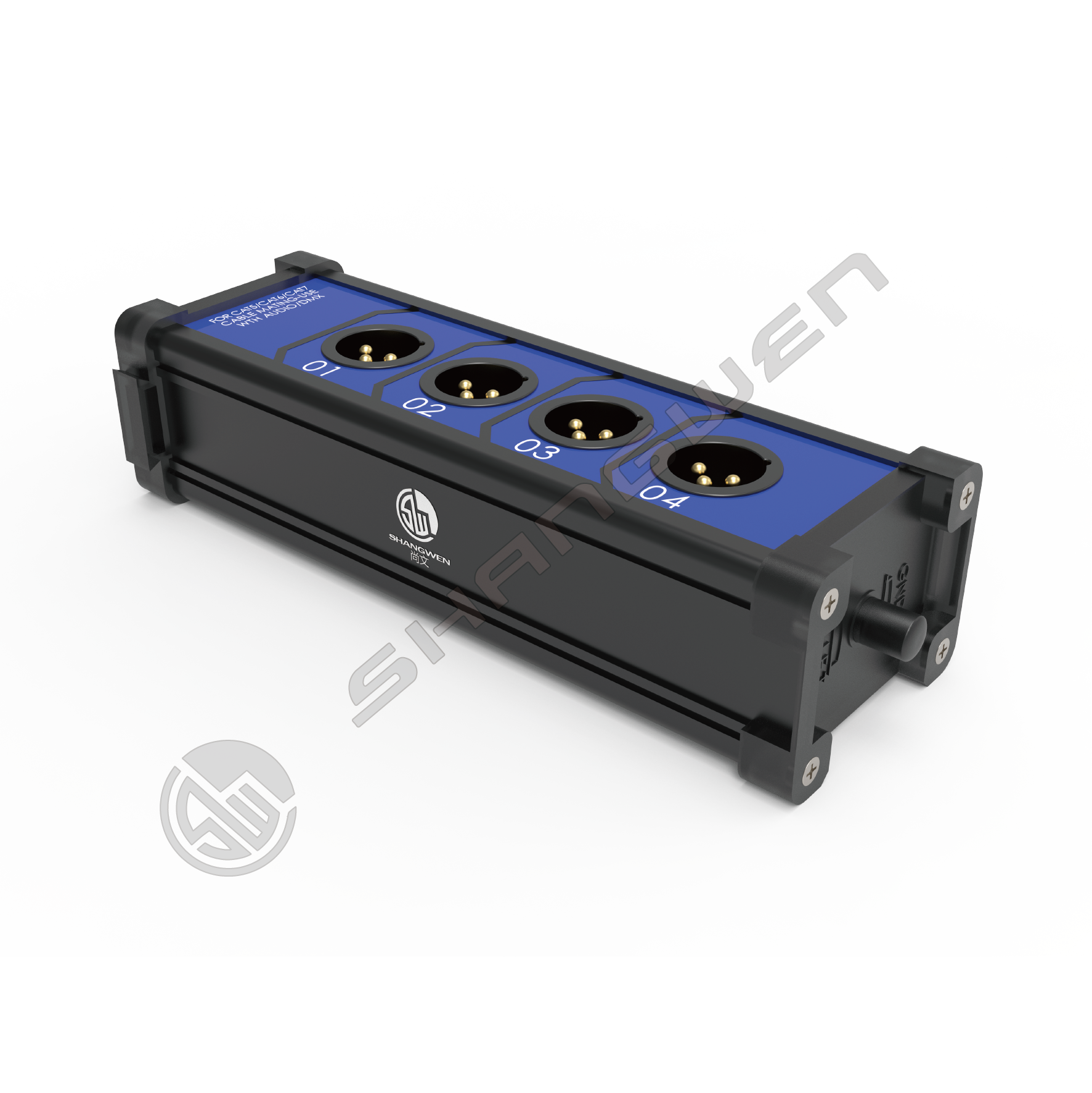 Audio DMX 4 Channel 3 Pin XLR Cable Rj45 Breakout Multi Network Stage Sound Lighting Ethercon Cable Extender Connectors