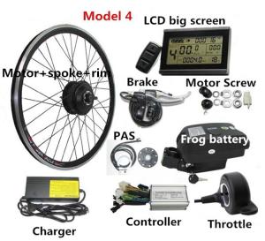 Quality Aluminum Alloy Frame Electric Bike Conversion Kit 250W 350W 500W Motor Optional wholesale