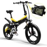 Rear Suspension 20 Inch Folding Electric Bike G650 LANKELEISI L G 13AH Battery