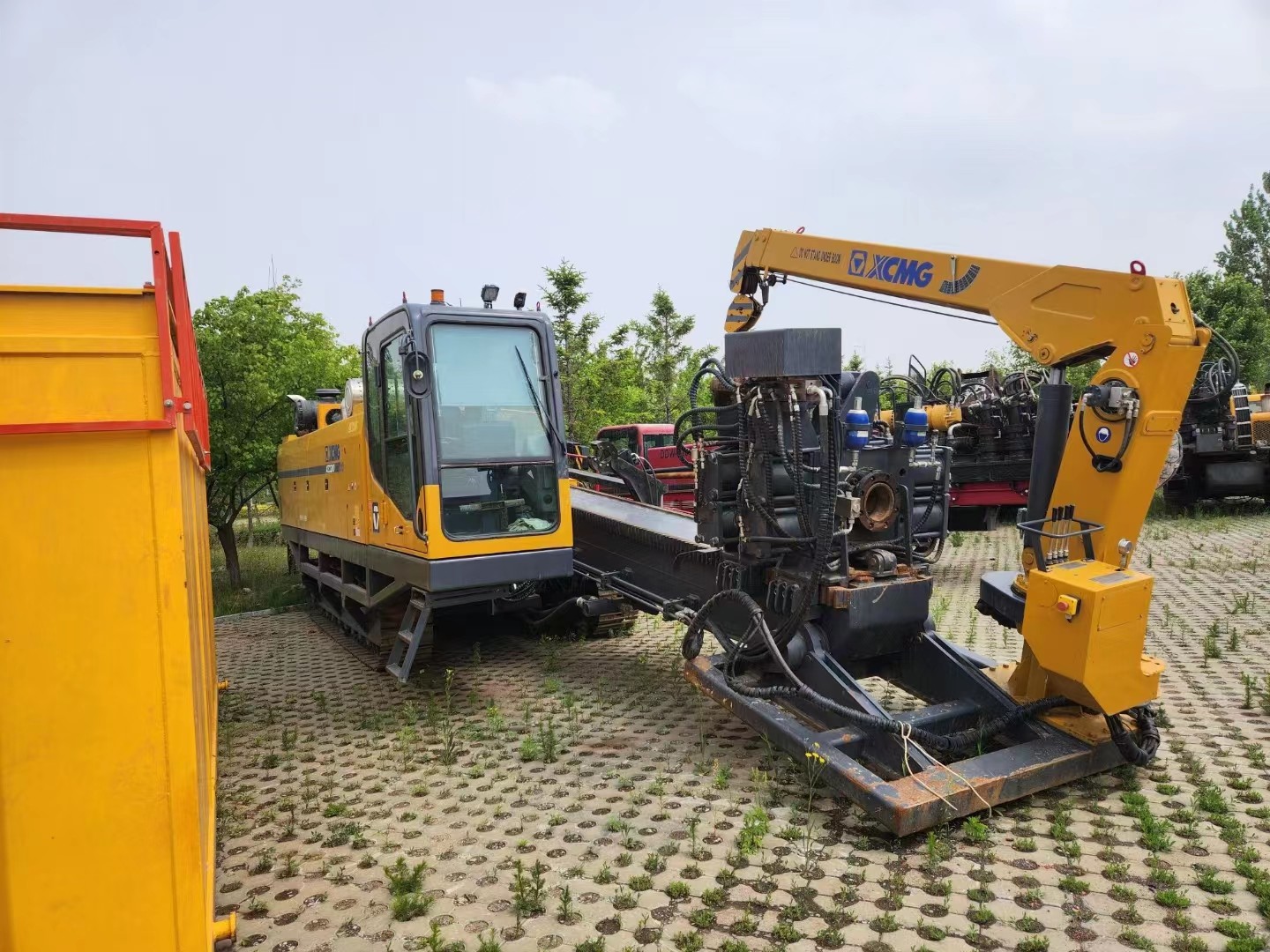 used 220ton hdd machine, used 220T horizontal directional drilling machine, used XZ2200 horizontal directional drill