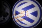 LED 3D logo ghost shadow light for Volkswagen VW Touareg Sagitar Magotan CC Golf