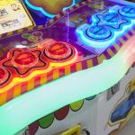 Crazy Ball Coin Operated Arcade Machines , Metal Lottery Game Machine