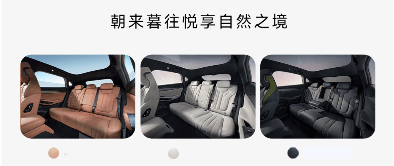 BYD's New Generation Pure Electric SUV SONG L 550KM-662KM Range Interior Look