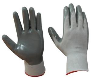 Quality Grey Nitrile Coated Nylon Gloves wholesale