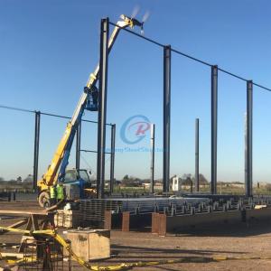 Quality Agricultural Steel Structure Building , Commercial Prefabricated Metal Buildings wholesale