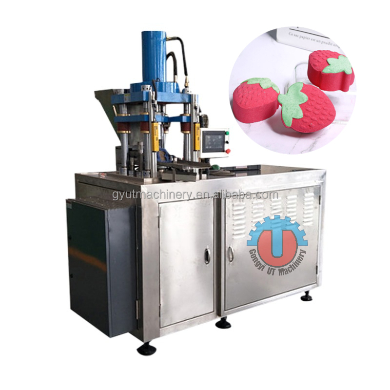 Small Orders Full Automatic Bath Ball Forming Machine for Making Square Round Bath Bomb