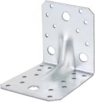 Hardware Timber Connectors Galvanized Steel Corner Brackets Weighing 36.4g