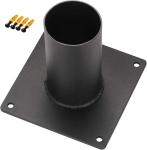 Heavy Duty Slip Fitter Tenon Adapter Base Straight Arm Wall Mount Light Bracket