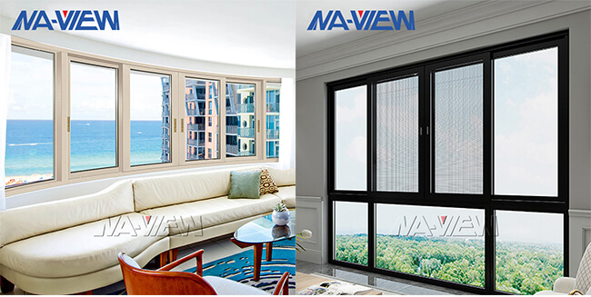 aluminum sliding window