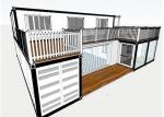 40GP Prefabricated Villa Modular Shipping Container House