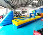 Blow Up Soccer Field Inflatable Football Pitch 12x6x2 meter