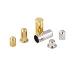 Custom Copper Drawing Parts , Blind Hole Fuse Copper Cap