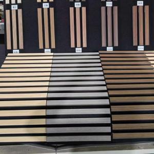 Quality Home Theater Soundproof Acoustic Slat Wall Panels Board Free Sample wholesale