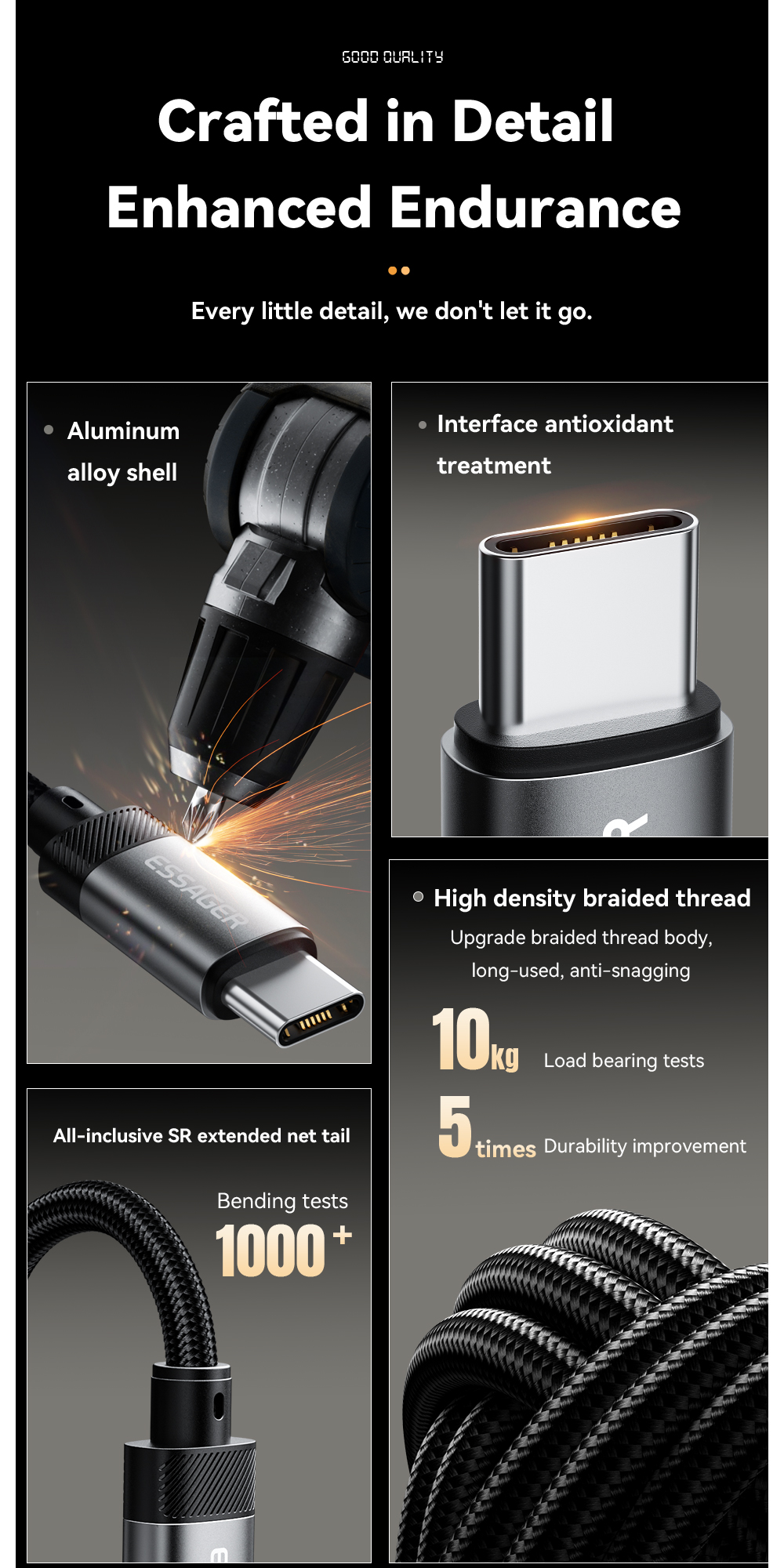 USB C Lightning To 3.5mm Aux Cable OTG Adapters for Mobile Phones and Tablets