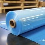120uM Opaque Blue Low Density Polyethylene Film Used In Medical Applications