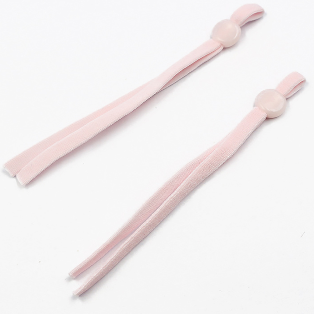 High Quality 5mm String Cord Face Cover Ear Loop Adjustment Buckle Elastic Earloop Rope