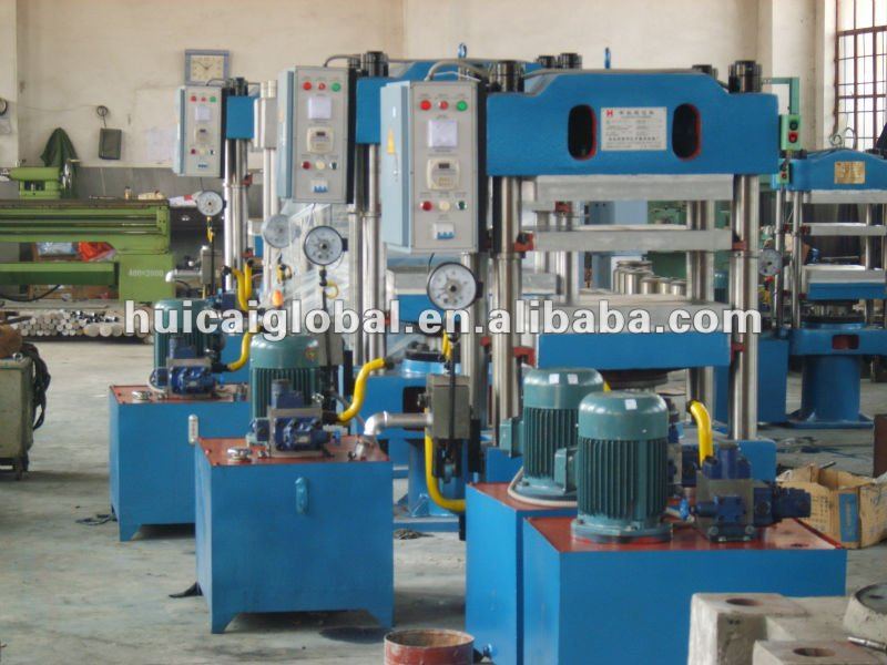 2 Working Layer Plate Press Vulcanizer for Rubber Press Machine Durable Construction
