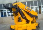 Durable 25 Tons Commercial Knuckle Boom Truck Mounted Crane, 19m Lifting Height