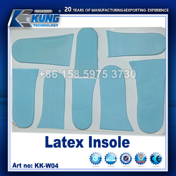 Sandal Shoe Making Materials , Moistureproof Latex Foam Insole