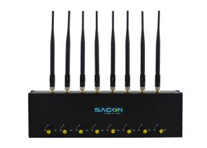 Quality 50-60Hz 20w Mobile Phone Signal Jammer 3G 4G High Power Cell Phone Blocker 8 Antennas wholesale
