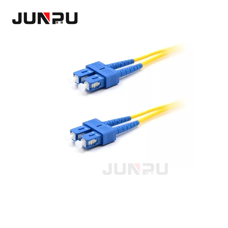 SC UPC Patch Cord Optical Fiber duplex single mode lSZH 2.00mm