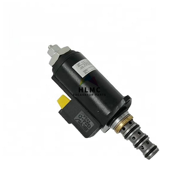 Excavator Replacement Parts KT320B/C Protective Lock Solenoid Valve 121-1491 KWE5K-31/G24D For 320B 320C
