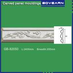 Polyurethane interior living room decoration moulding /chair rails/ white primed