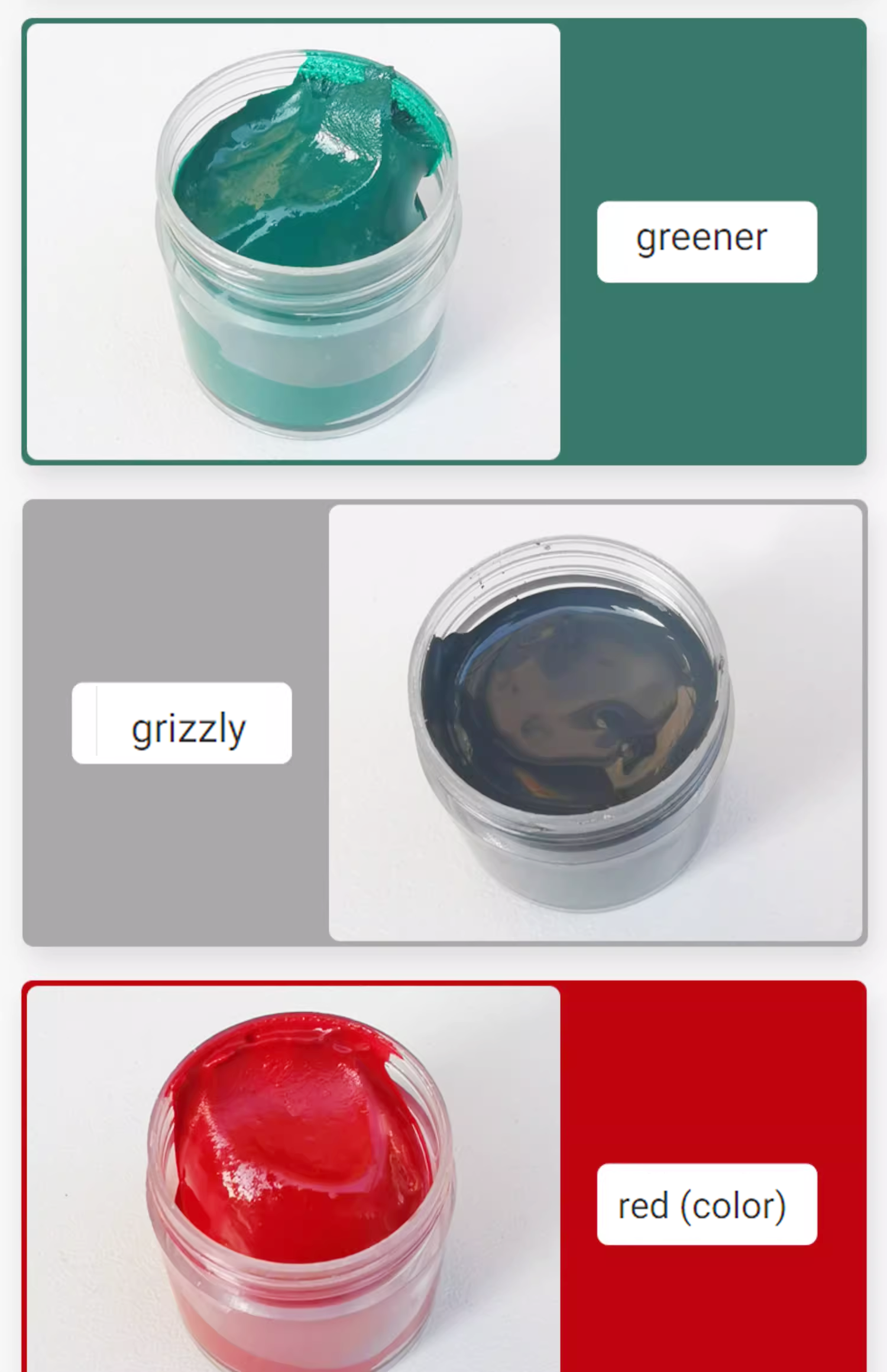 Anti Coagulation Yellow Epoxy Pigment For Mica Gel Color Mixing Paint